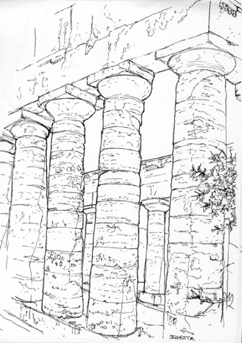 Segesta, Sicily
14 x 20 cm